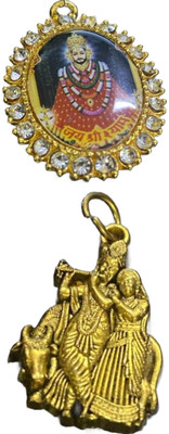 Armoise Simple Religious Elegant for Men Women Stainless Steel Locket Set