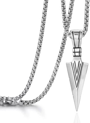 EndlessFashion F 496_new_JSE-silver arrow 8552_529 Stone Pendant Set