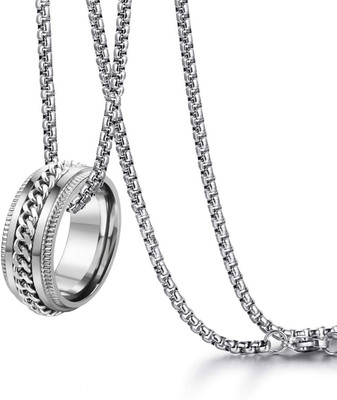 JS Enterprises Stainless Steel Pendant