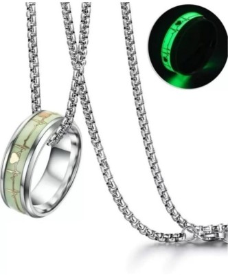 Growola 1 Pendant Locket, Silver Alloy Pendant Set