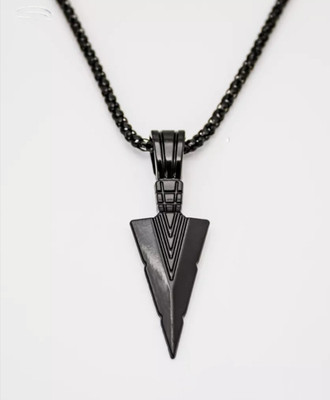 Vedansh Piyush EnterprisesStylish Titanium Plated Arrow Head Pendant Titanium Stainless Steel Pendant