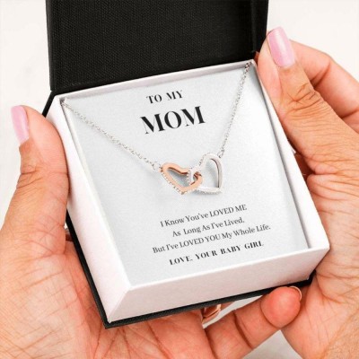 Rakva Gift Love You My Whole Life, Momâ€™s Gift, Daughter To Mom Gift Cubic Zirconia Sterling Silver Pendant Set