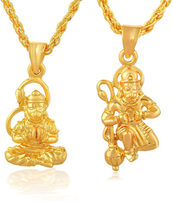 morir Gold-plated Brass Pendant Set