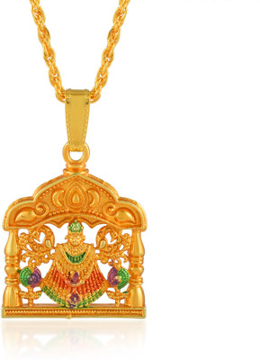 morir Gold-plated Brass Pendant
