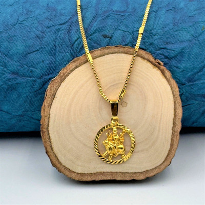 aklina Religious Chain Pendant Set Gold-plated Alloy Pendant Set