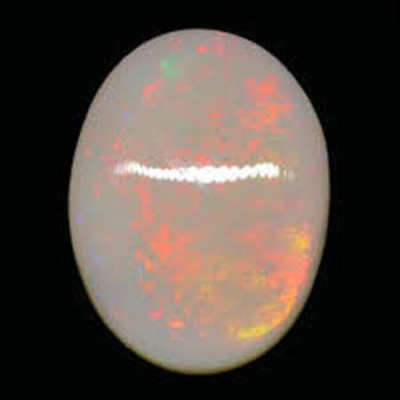 SIDHGEMS 10.25 Ratti 9.50 Crt Super Multifire Opal Stone Certified Natural Australian Opal Stone