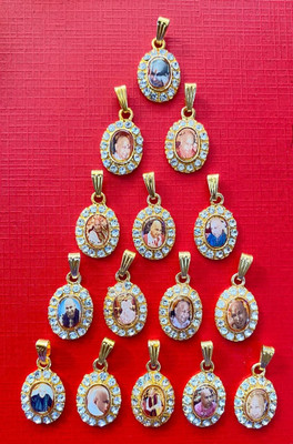 Guruji Blessings SMALLEST LOCKET Stone Locket Set