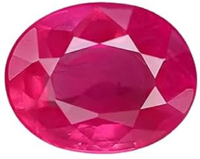 SIDHGEMS 7.25 Ratti 6.45 Crt Natural Ruby Manik Stone Original Certified Natural Original Ruby Stone