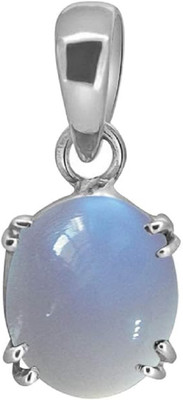 DAMBIWAL 7.25 Ratti Crystal Natural Milky Moonstone Gemstone for Men and Women Moonstone Stone