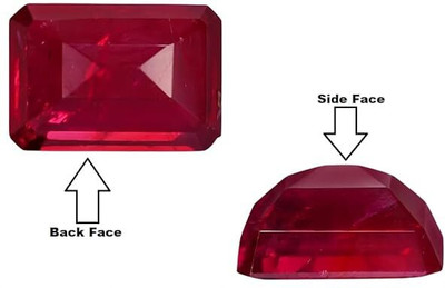 JEMSPRIME 11.25 Ratti Original Unheated Earth Mind Certified Natural Loose Gemstone Ruby Stone