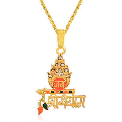 morir Gold-plated Cubic Zirconia Brass Pendant