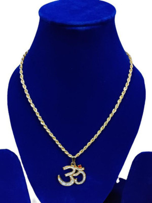PLACIDO Pendant Locket Stylish, Fancy Silver Zinc Pendant Set