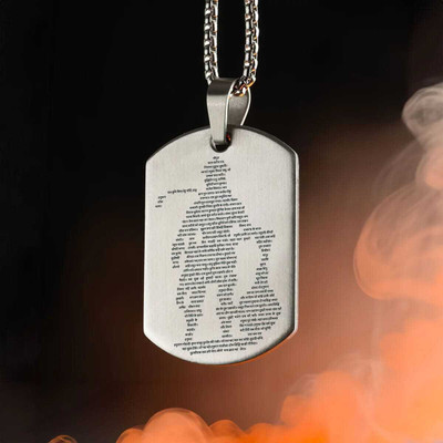 m a enterprises Silver Alloy Pendant Set