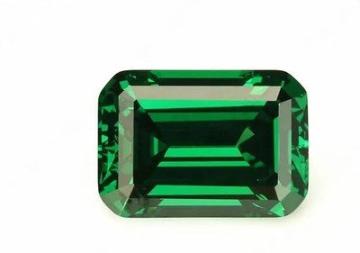 APSLOOSE 11.25 Ratti 10.55 Crt Astrologer Certified Zambian Emerald/Panna Earth Stone Emerald Stone