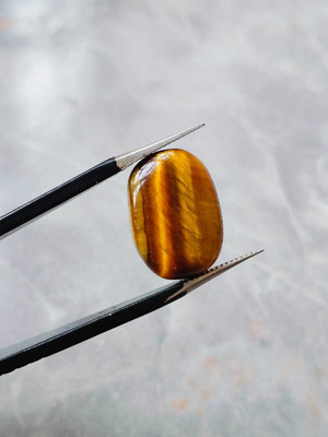 Vanishree World Natural 3 to 11 Ratti Tigers Eye Agate AAA Quality Stone Agate Stone Pendant