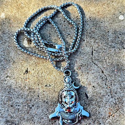 aklina Religious Chain Pendant Set Sterling Silver Alloy Pendant Set