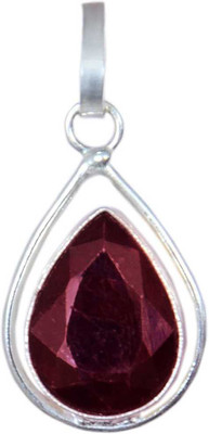 Takshila Gems Natural Ruby Pendant 8.25 Ratti / 7.42 Carat Lab Certified Manik Locket Ruby Stone Locket