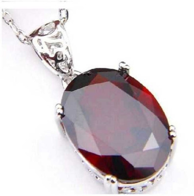 TODANI JEMS Silver Ruby Stone Pendant Silver Ruby Bronze