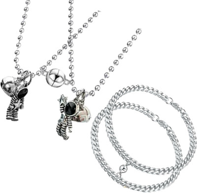 ringzinnie Stainless Steel Pendant Set