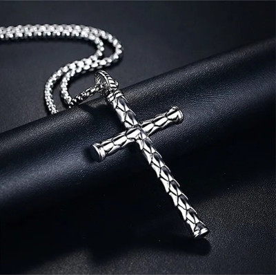 m a enterprises F 700_RR d/b crooss_53 Silver Stone Pendant Set