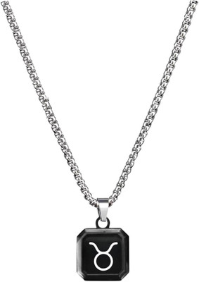 The Men Gift Elegant Zodiac Sign Pendant Shine with Confidence Necklace Metal Pendant