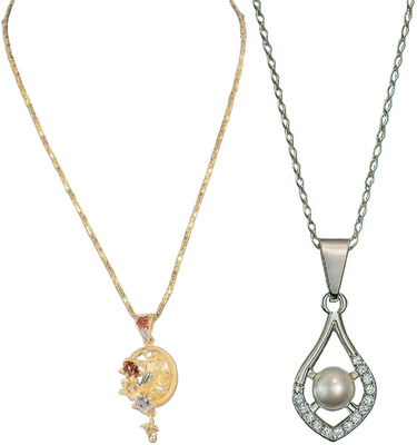 HEM RUPA Gold-plated Brass, Metal Locket Set