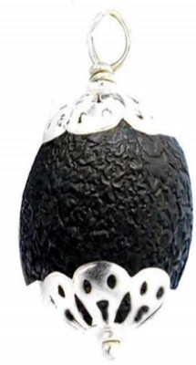 DIVINE SOUVENIRS Silver Beads Wood Pendant