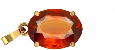 Gemzonite Effective & Good Quality Garnet/Gomed ADJUSTABLE Pendant For Men & Women Gold-plated Garnet Copper Pendant