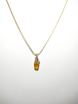 GR FASHIONS Rhodium Cubic Zirconia Brass