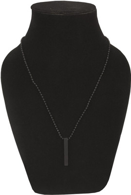 m a enterprises F 122_JSE-2 blk bar Stone Pendant Set