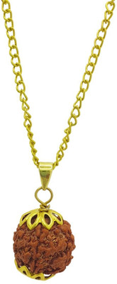 BHAKTI CHIMES Gold-plated Beads Brass, Wood Pendant