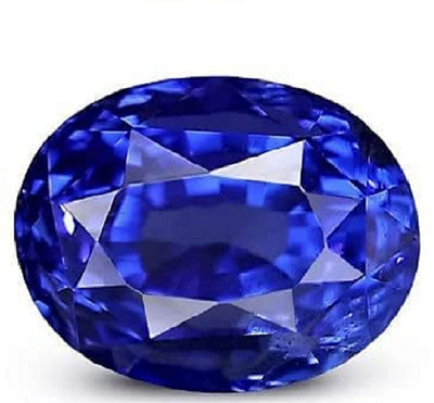 Om Gayatri Corp 7.25 
Blue Sapphire (Neelam) Original Oval Shape Gemstone For Men and Women Sapphire Stone Locket