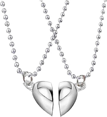 m a enterprises F 465_new_JSE-hrt shape pendent_613 Stone Pendant Set