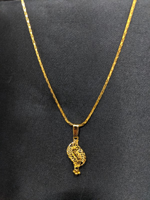 Nawab Collection Trendy Gold-plated Alloy, Brass Locket