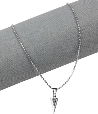 Teeragaj C 861_RR JSE-silvr arrow vian Stone Pendant Set