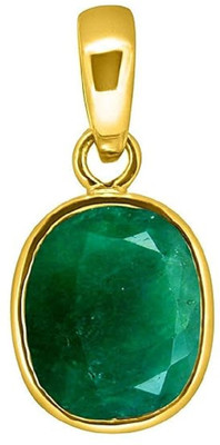 DAMBIWAL 11.25 Ratti Natural Beryl Panna Original Certified for Men and Women Emerald Stone