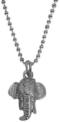 Armoise Trending Pendant locket & Stylish Locket Chain Rhodium Stainless Steel Pendant Set