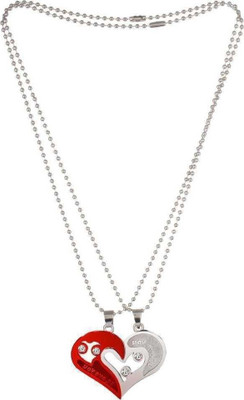 Animated F 483_new_JSE-red pendent_412 Silver Stone Pendant Set