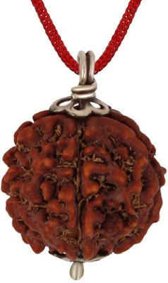 Divine rudras 5 mukhi rudraksha Wood Pendant