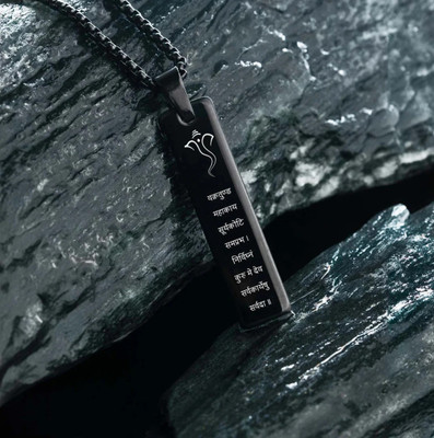 AARAV FASHION Sterling Silver Stainless Steel Pendant