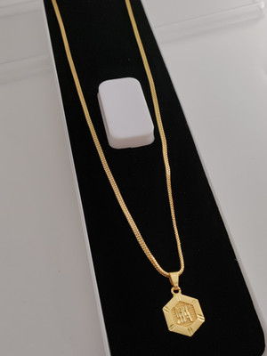 Bhagavati creation Bhagavati Gold-plated Brass Pendant