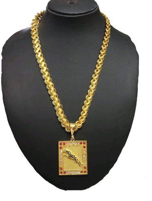 Pihoo Enterprise koyali chain - 011 Gold-plated Diamond Alloy Pendant