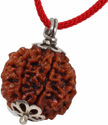Fine Creation ORIGINAL(NEPALI) 7 MUKHI RUDRAKSHA Wood Pendant