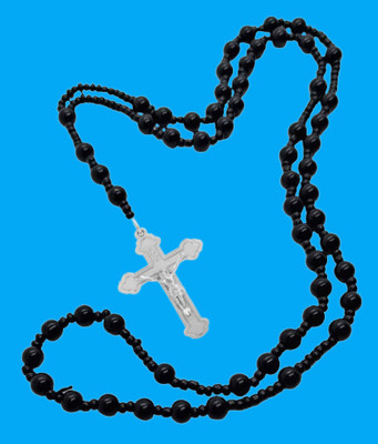 Dynamic Retail Global Cross Locket Jesus Chain Necklace Pendant Rosary Christian Jewellery G1910Q Crystal Pendant Set