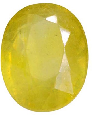 barmunda gems 5.25 Ratti Original Yellow Sapphire/Pukhraj/Pokhraj Certified Natural Gemstone Sapphire Stone