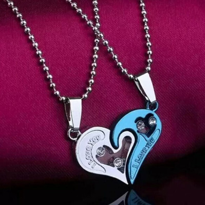 Whitechimes Sterling Silver Stainless Steel Pendant