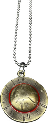 sky cart One Piece Luffy Skeleton Pendant Necklace Steel Pendant