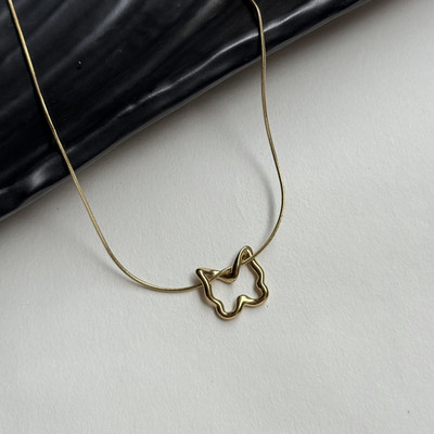 TanwarsEmpresa Latest & Stylish Gold Plated Anti Tarnish Pendant With Chain For Women & Girls Gold-plated Stainless Steel Pendant Set
