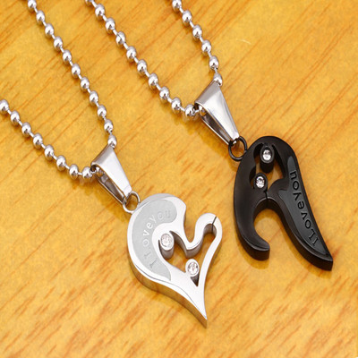 Animated Crystal Alloy Pendant Set