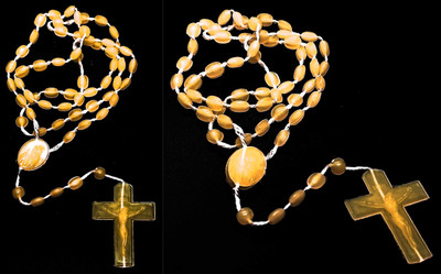 Dynamic Retail Global Jesus Cross Radium Locket Pendant Necklace Religious Jewellery Christmas MA879 Crystal Pendant Set